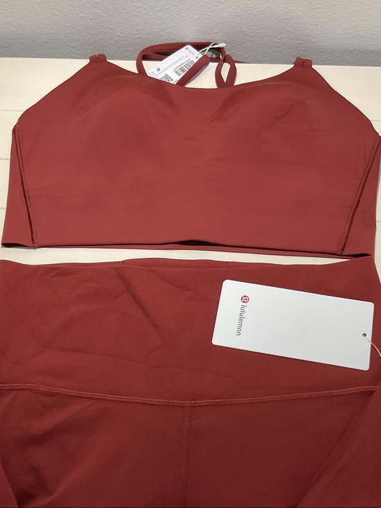 lululemon athletica Pants - Set of lululemon athletica Cranberry Charm Like a Cloud & Align 28”